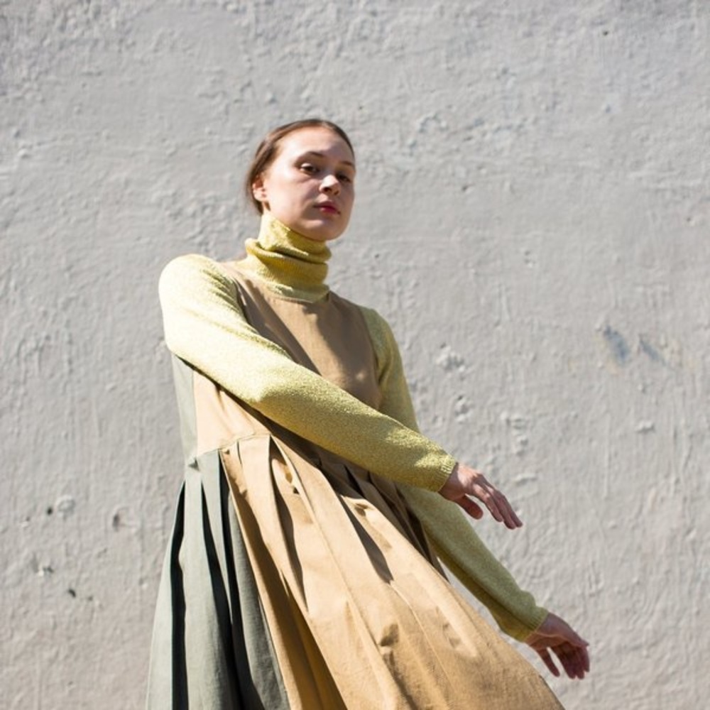 Creatures of Comfort Leaf Dress